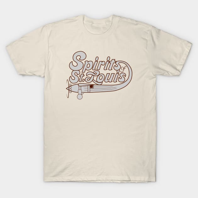 Defunct Spirits of St. Louis ABA Basketball 1975 T-Shirt by LocalZonly